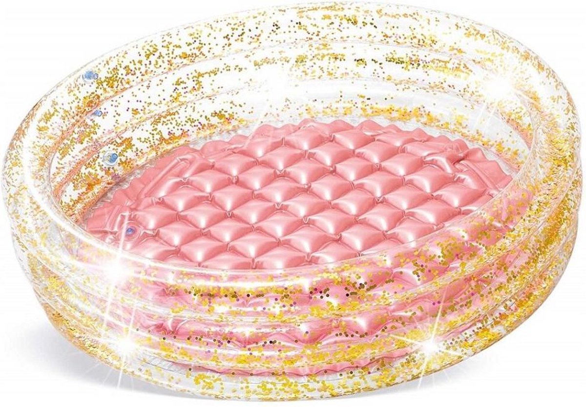 Intex Baby Zwembad Glitter 86 X 25 Cm - Roze
