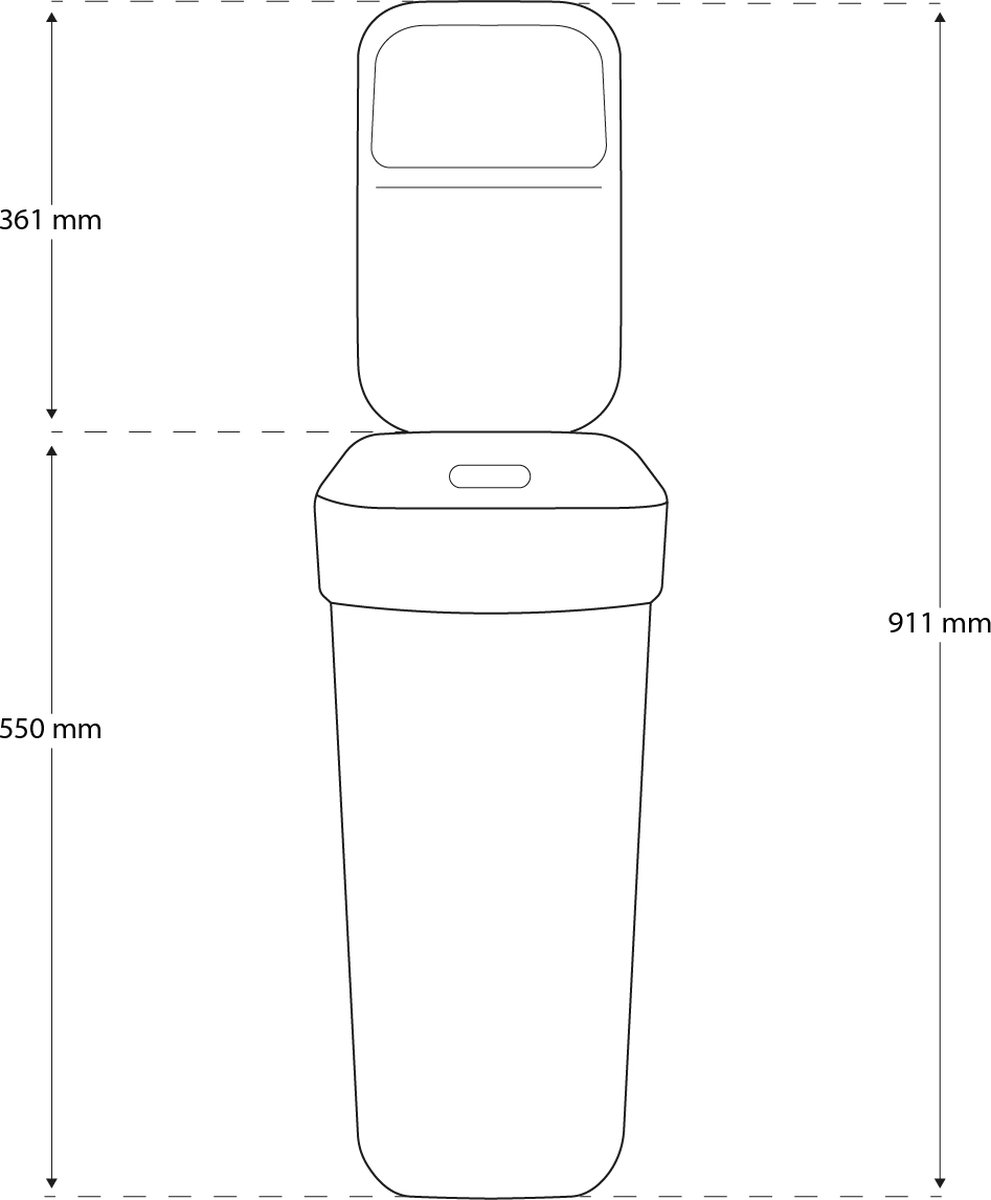 Curver Ready To Collect Afvalsorteerder 30l/licht - Groen