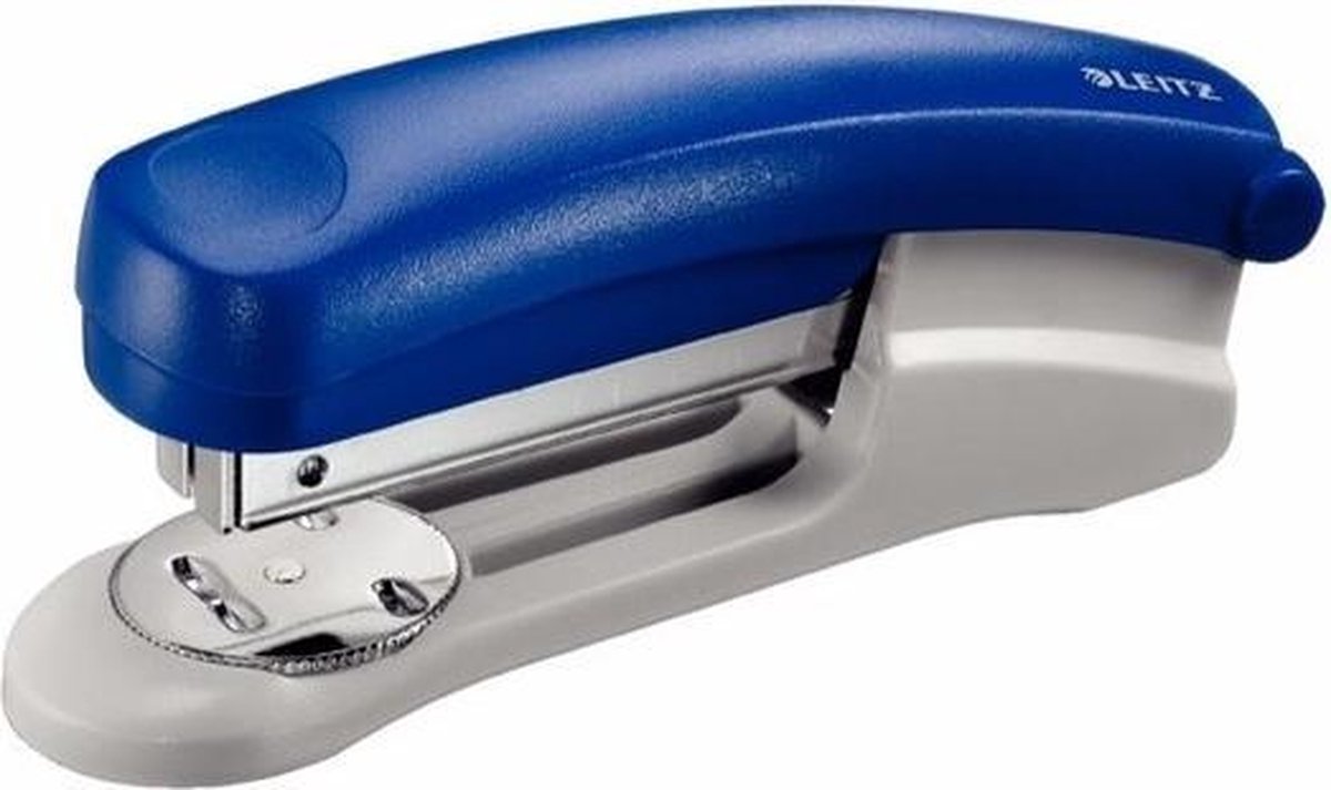 Metalen Nietmachine 11,5 Cm Inclusief 1000 Nietjes - Nietmachine - Blauw