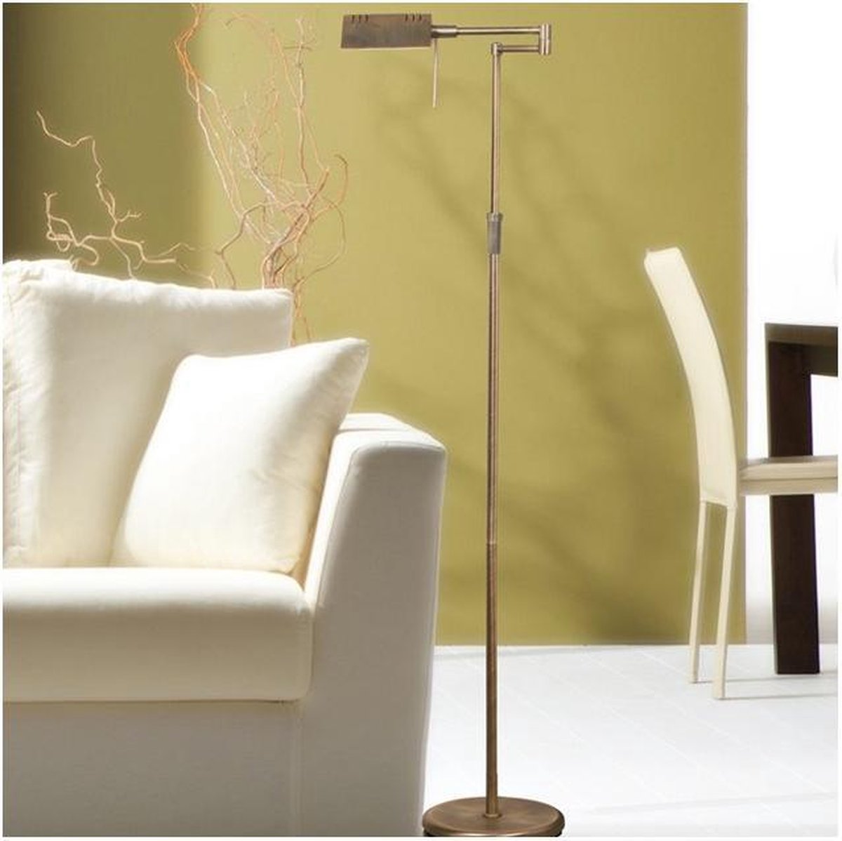 Steinhauer Mexlite Cosenza Vloerlamp Brons