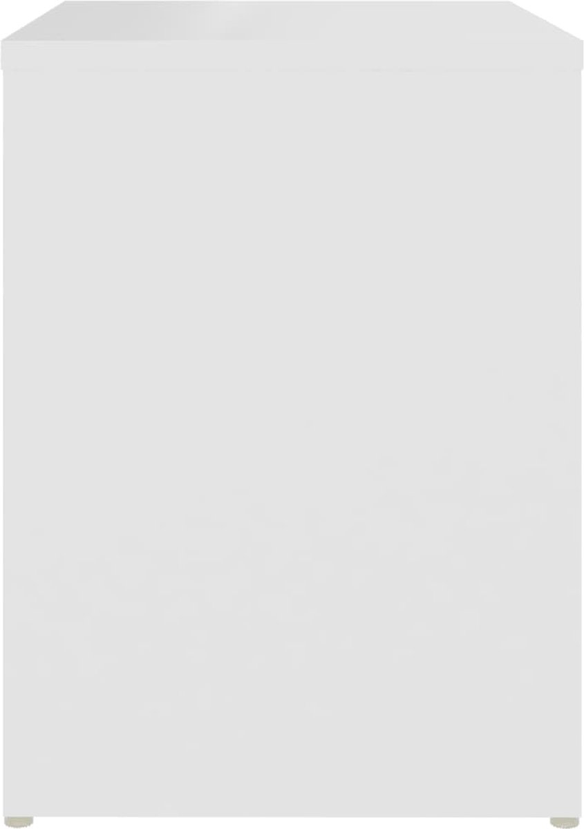 Vidaxl Nachtkastje 40x30x40 Cm Spaanplaat Wit