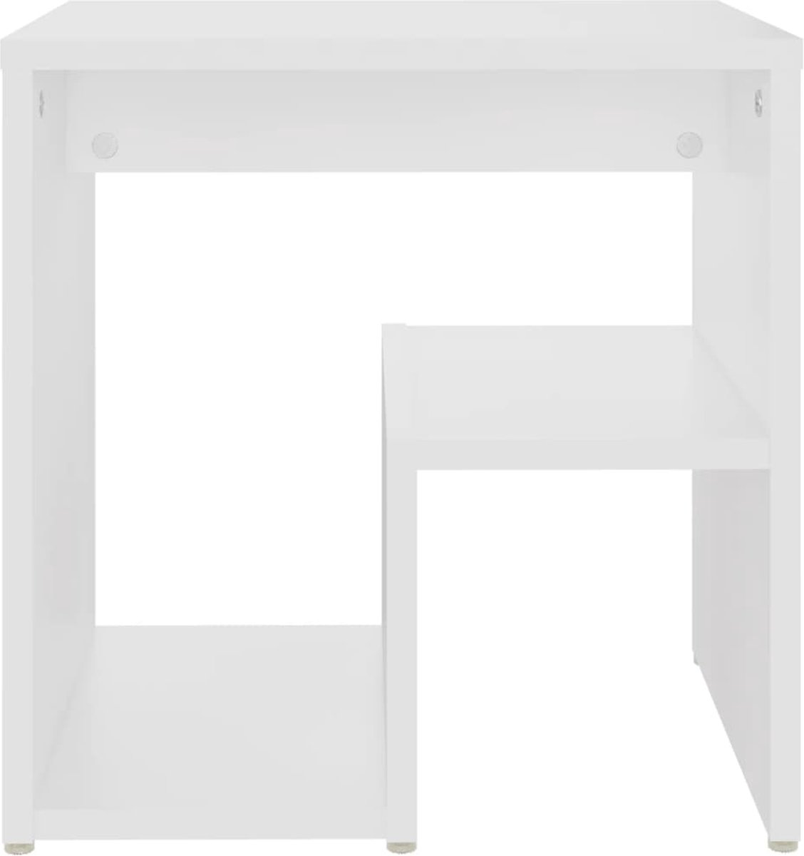 Vidaxl Nachtkastje 40x30x40 Cm Spaanplaat Wit