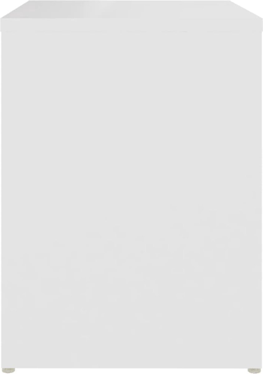 Vidaxl Nachtkastje 40x30x40 Cm Spaanplaat Wit