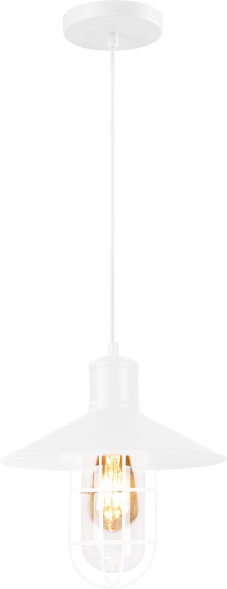 Quvio Hanglamp Metaal En Glas - Quv5082l-white