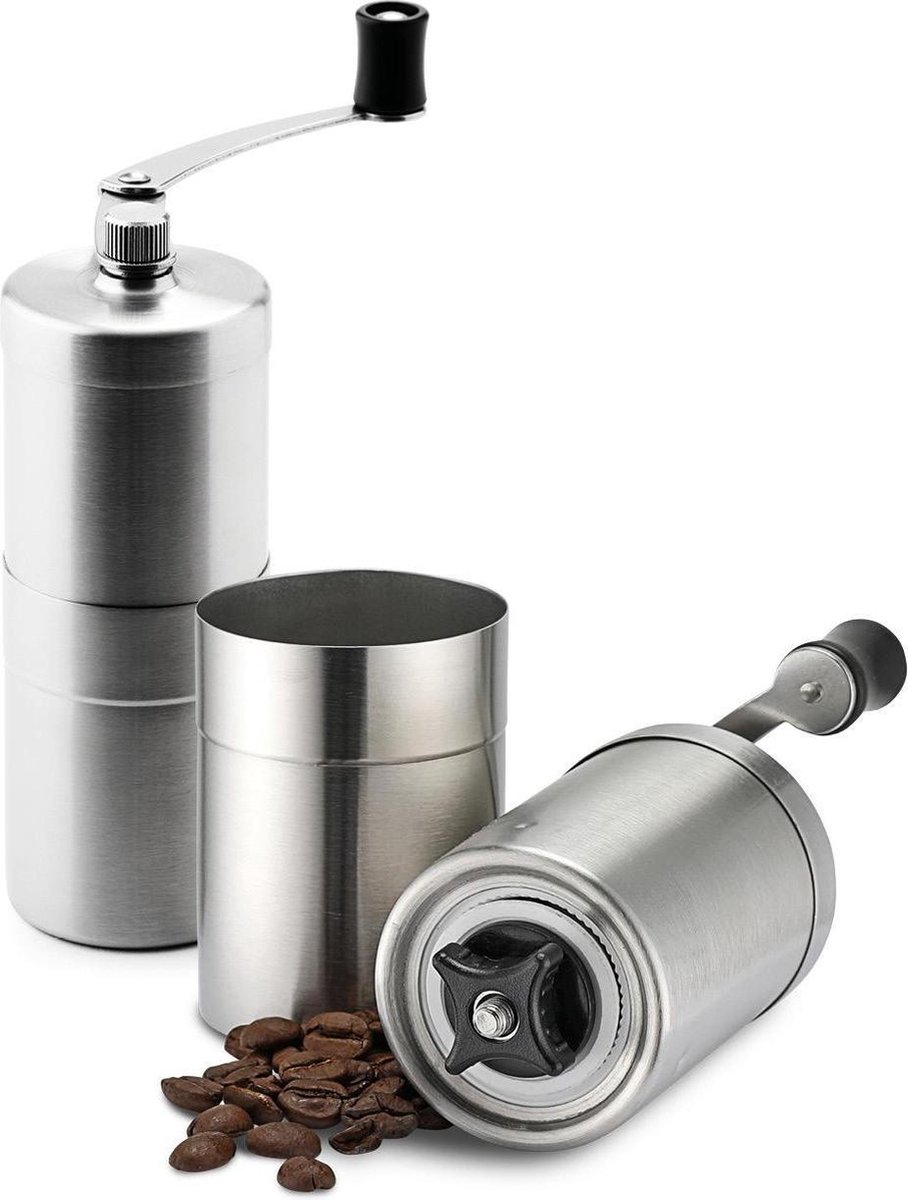 Weis Koffiemolen, Compact, Edelstaal - - Silver