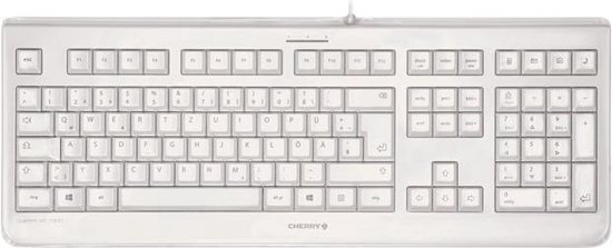 Cherry KC 1068 toetsenbord USB QWERTY Amerikaans Engels - Grijs