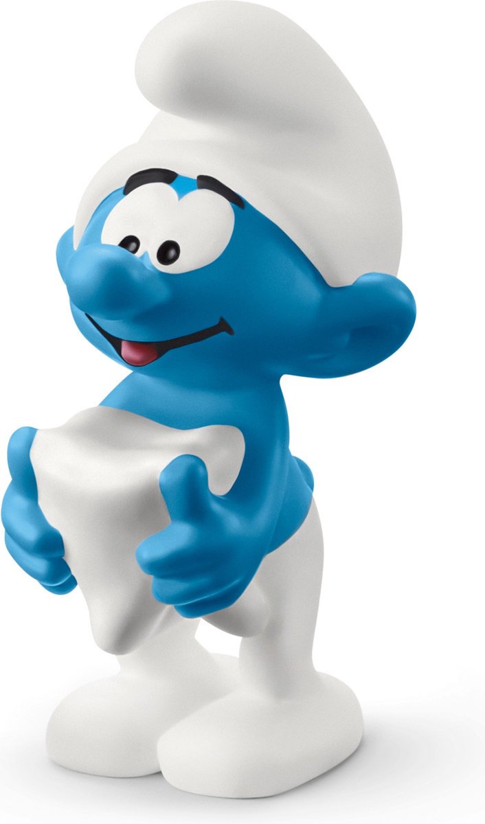 Schleich Smurf With Tooth