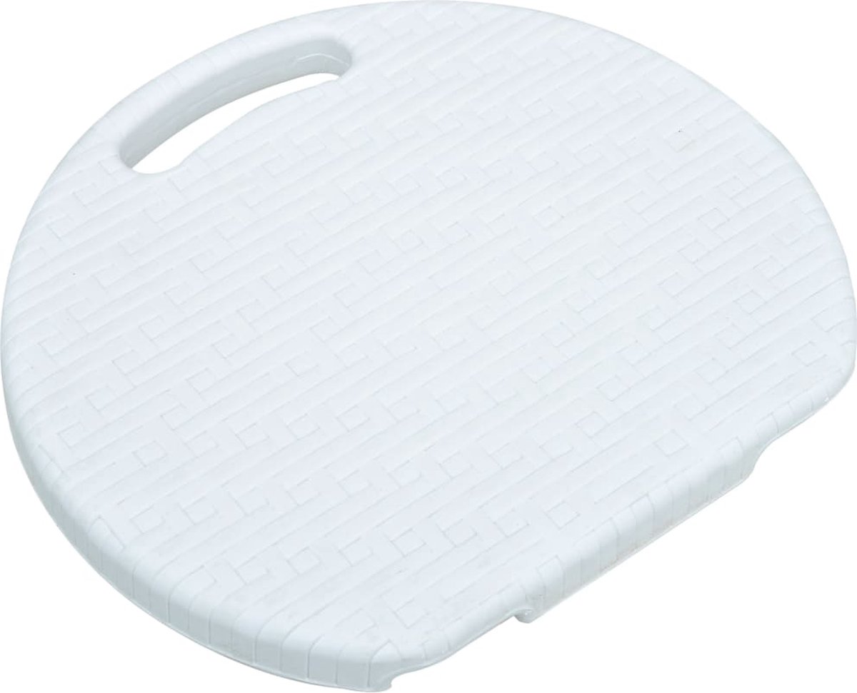 Vidaxl Tuinkrukken Inklapbaar 4 St Rattan-look Hdpe Wit