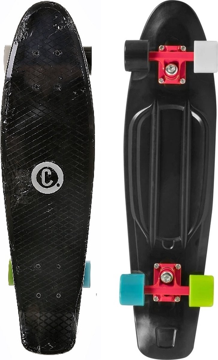 Choke Skateboard Big Jim Black 71 Cm Polypropeen/groen/ - Blauw