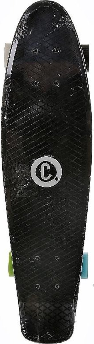 Choke Skateboard Big Jim Black 71 Cm Polypropeen/groen/ - Blauw