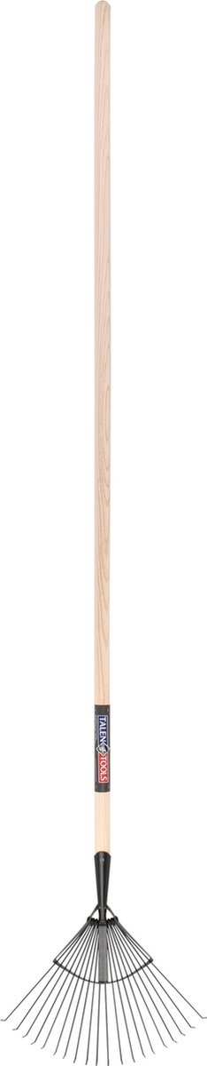 Talen Tools - Gazonhark - 20 Tanden - Professioneel - Steel 160 Cm - Compleet - Zwart