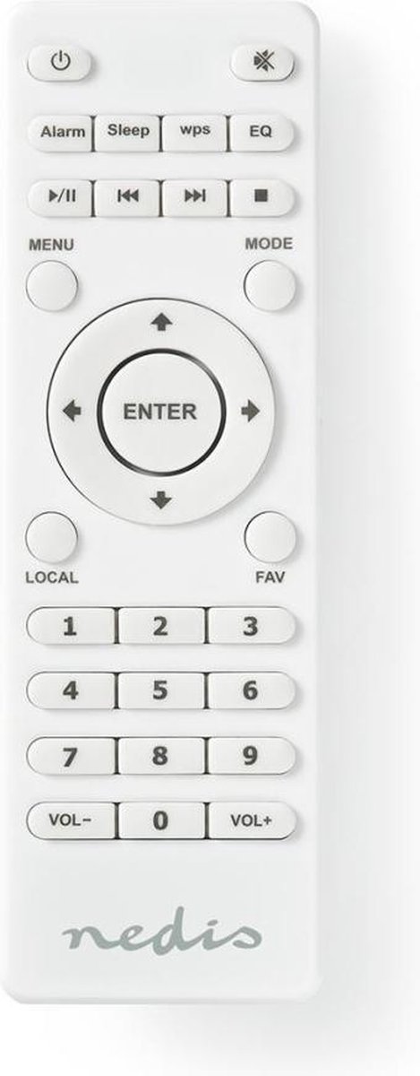 Nedis Vervangende Afstandsbediening - Rdinrc200wt - Wit