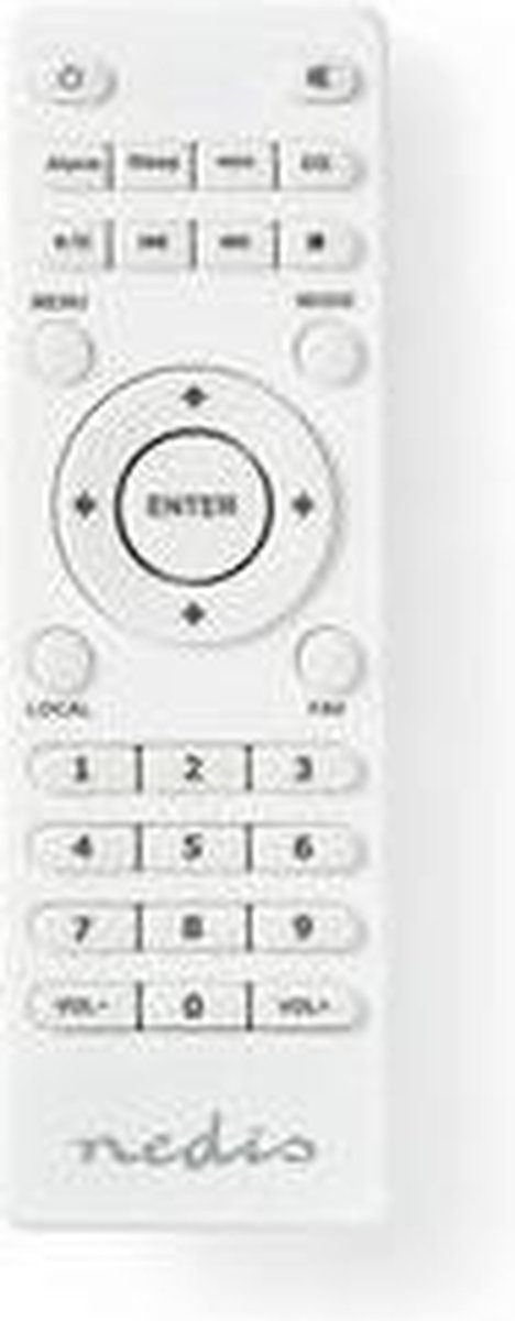 Nedis Vervangende Afstandsbediening - Rdinrc200wt - Wit