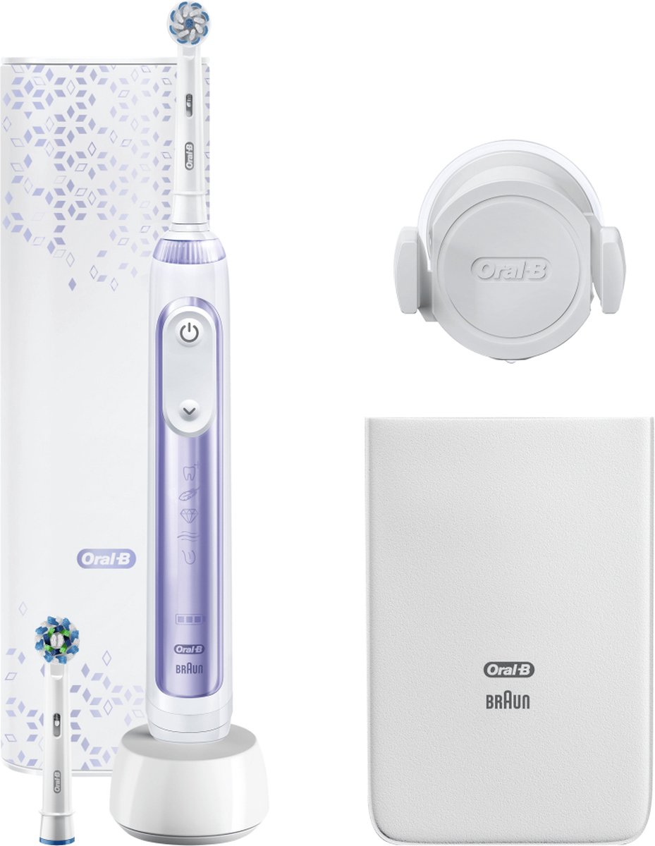 Oral B Oral-b Genius 10200w Elektrische Tandenborstel Powered By Braun - Paars