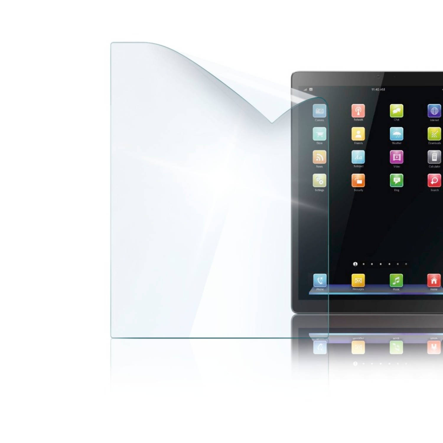 Hama Displaybeschermfolie Crystal Clear Voor Tablet-pc&apos;s Tot 10,1