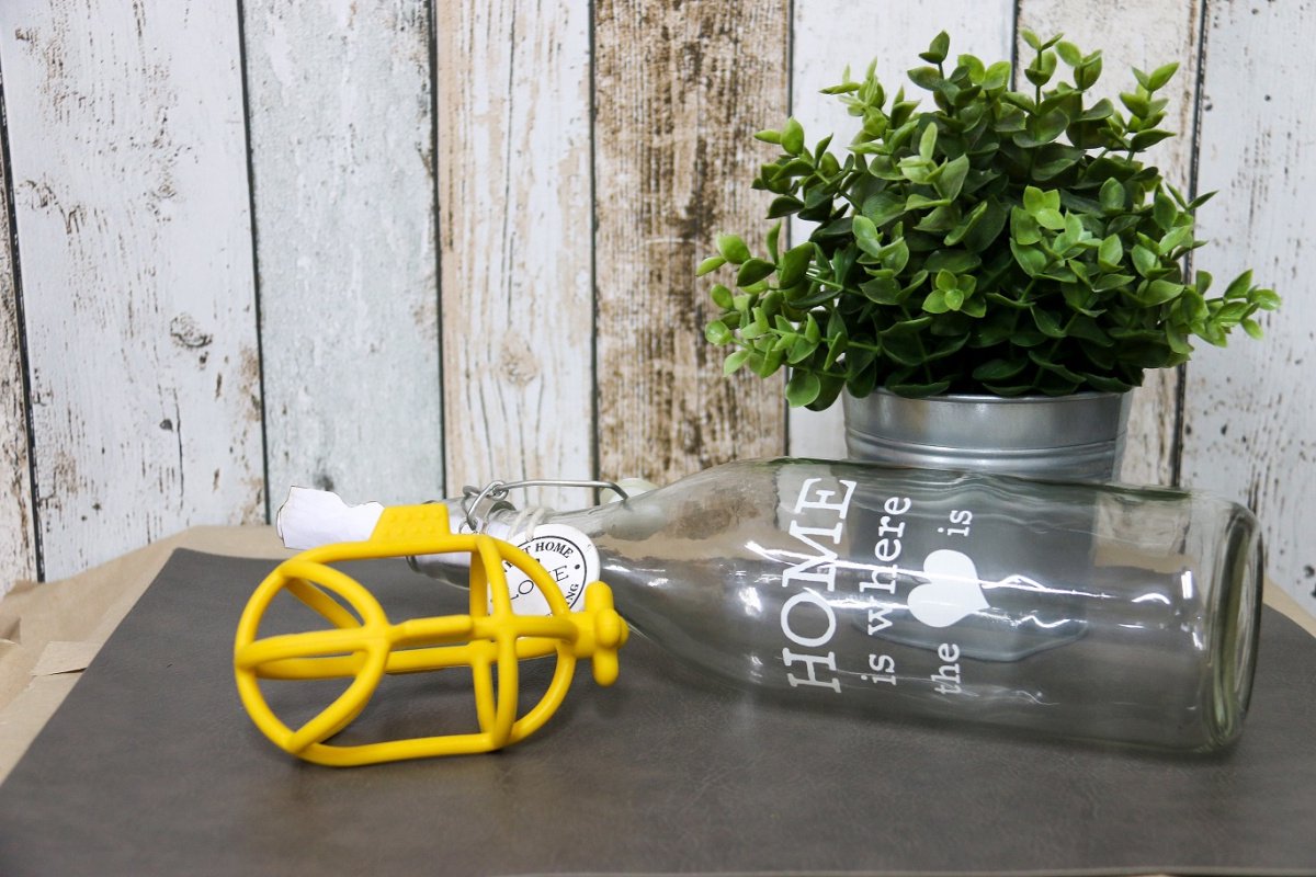 Bo Jungle B-submarine Siliconen Bijtspeeltje Onderzeeër - Geel