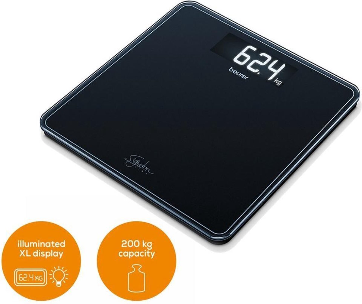 Beurer Signature Line Personenweegschaal Gs 400 - Zwart
