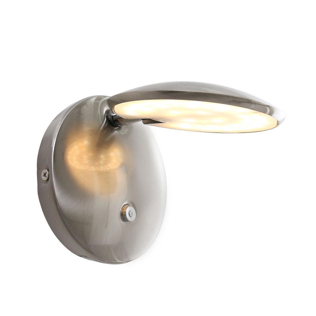 Steinhauer Wandlamp Zenith Led 1442st Staal - Silver