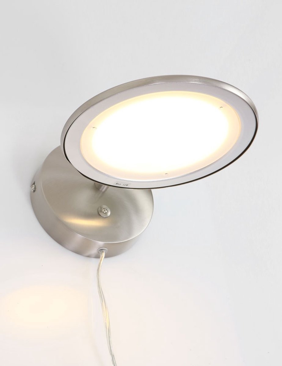 Steinhauer Wandlamp Zenith Led 1442st Staal - Silver