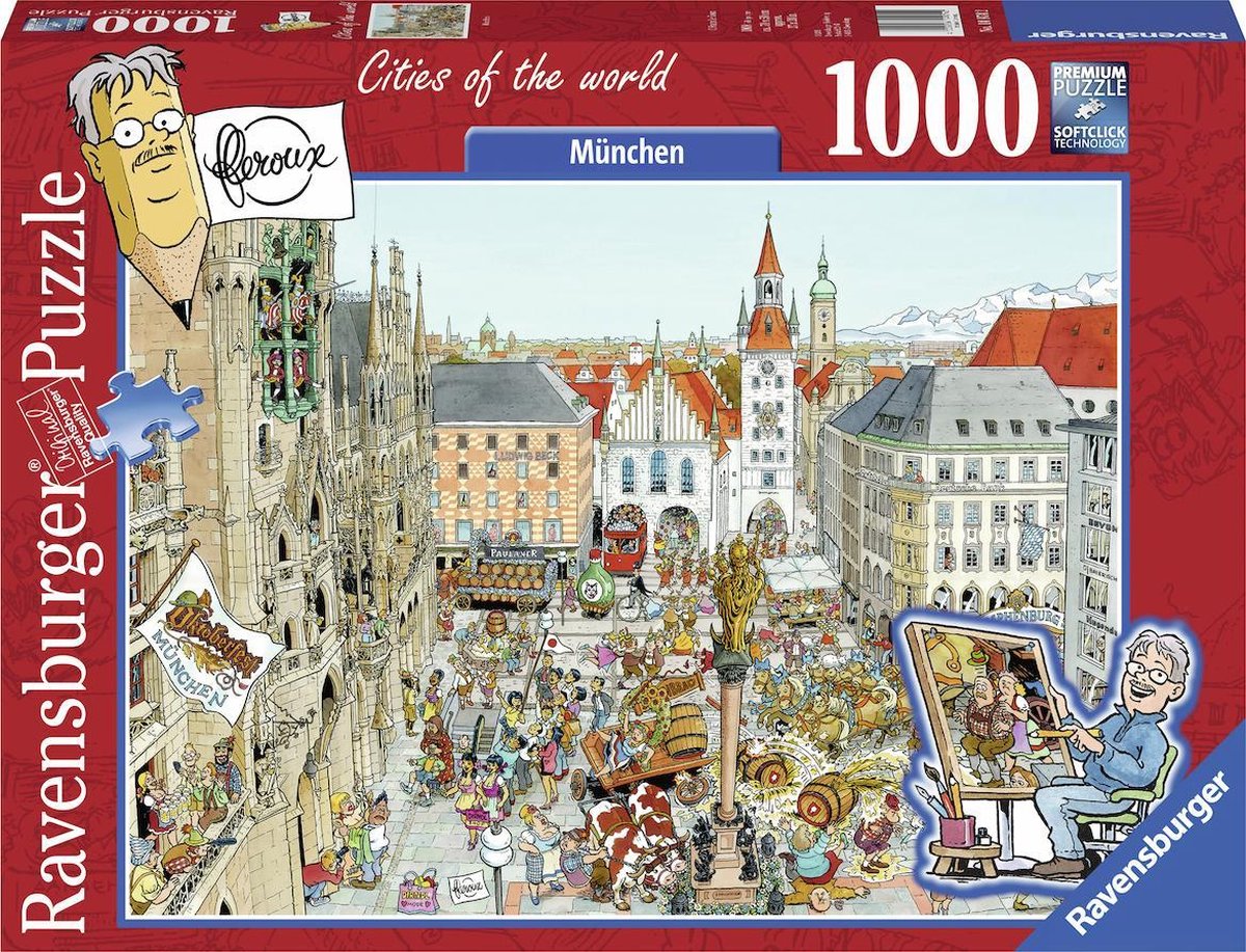 Ravensburger Puzzel Fleroux Munchen - Legpuzzel - 1000 Stukjes