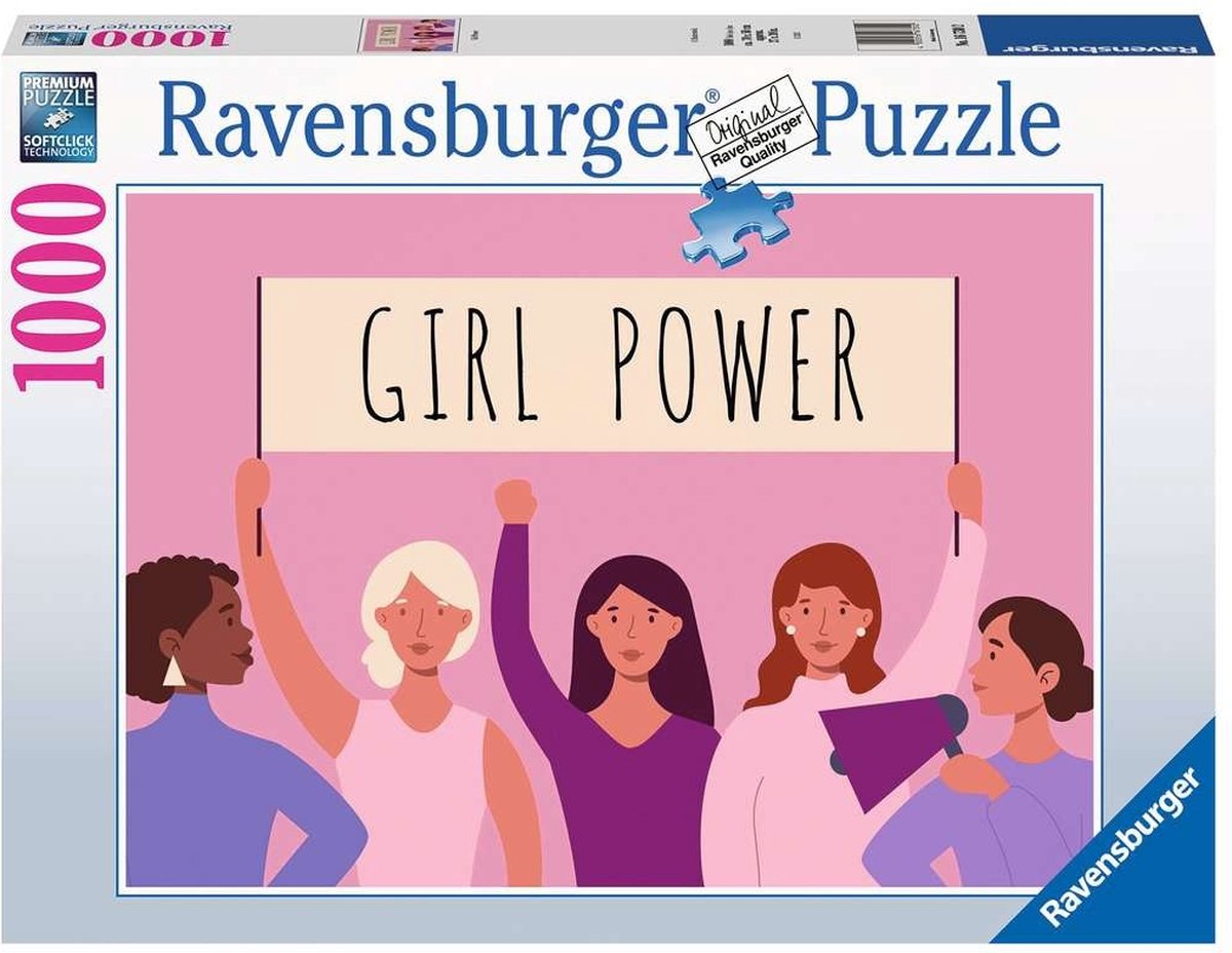 Ravensburger Puzzel 1000pcs Girl Power