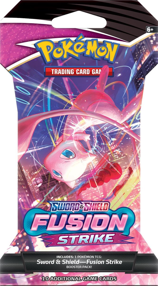 Pokémon Tcg Sword & Shield Fusion Strike Sleeved Booster