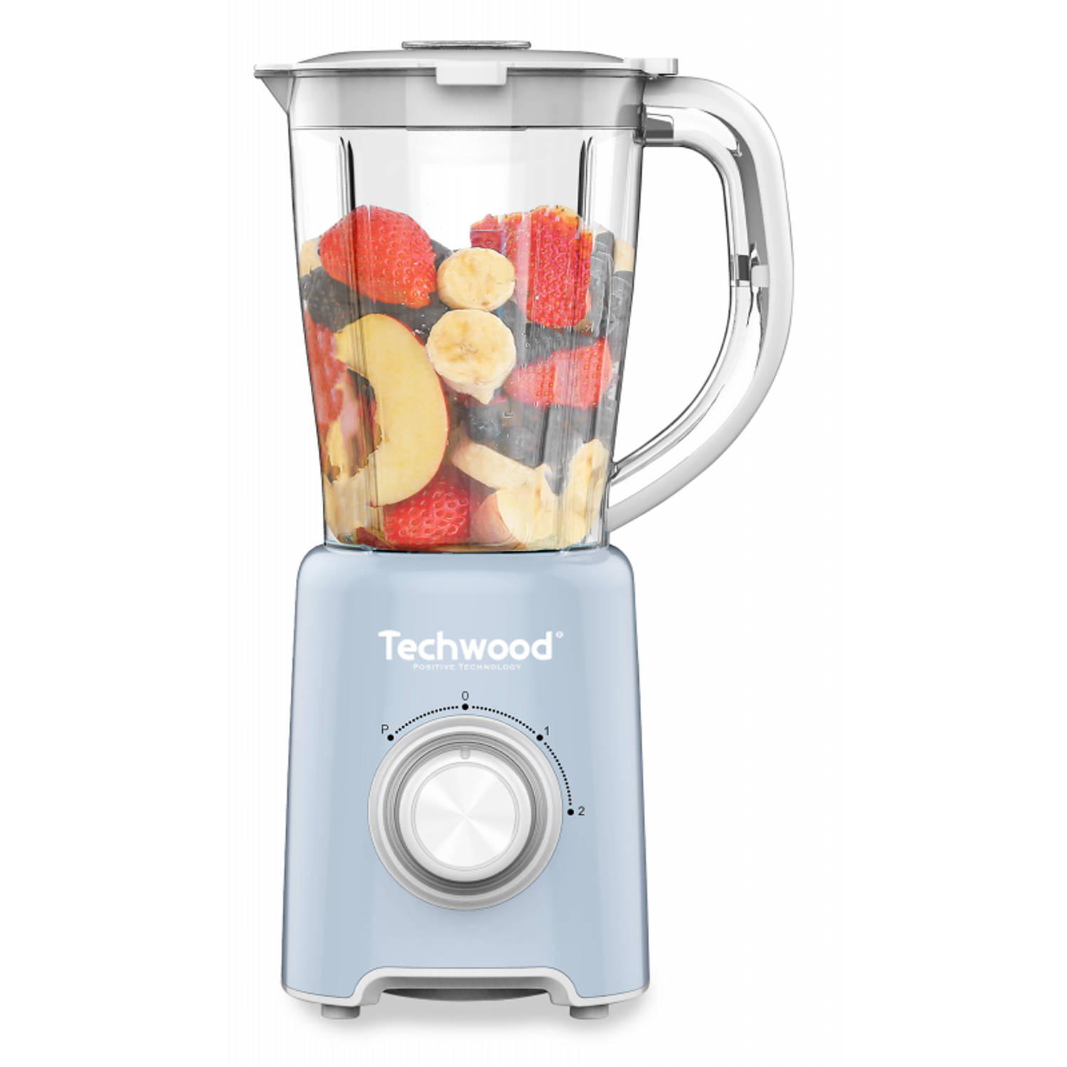 TECHWOOD Blender 1.5 L - Blauw