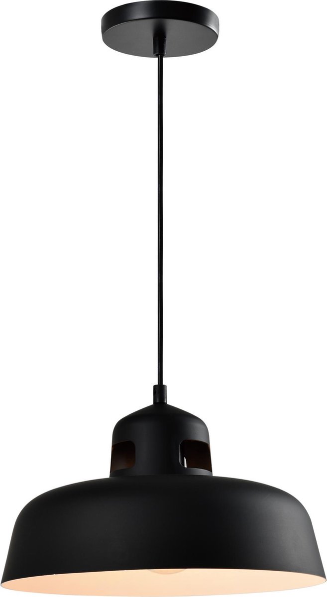 Quvio Hanglamp Rond - Quv5139l-black - Zwart
