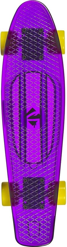 Choke Skateboard Juicy Susi Clear Purple 57 Cm Polypropeen - Geel