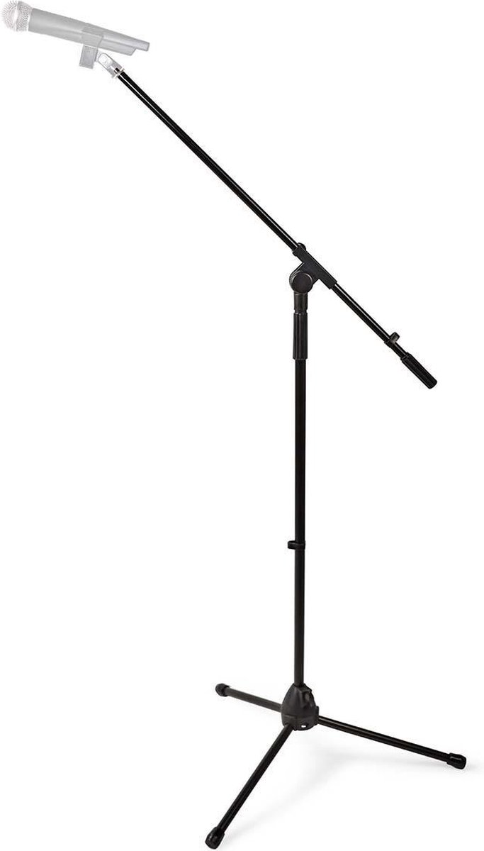 Nedis Microfoonstandaard - Zwart - Ja