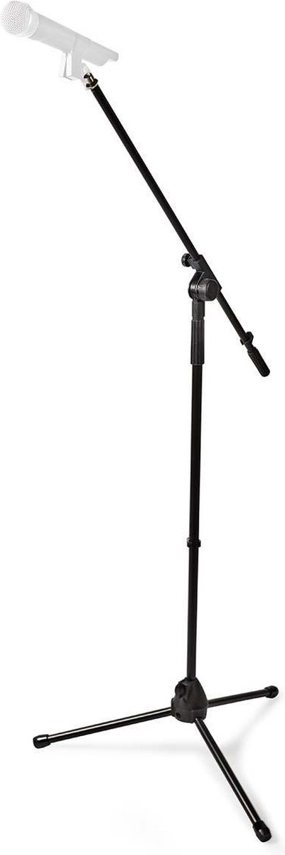 Nedis Microfoonstandaard - Zwart - Ja