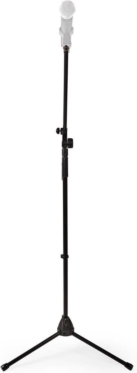 Nedis Microfoonstandaard - Zwart - Ja