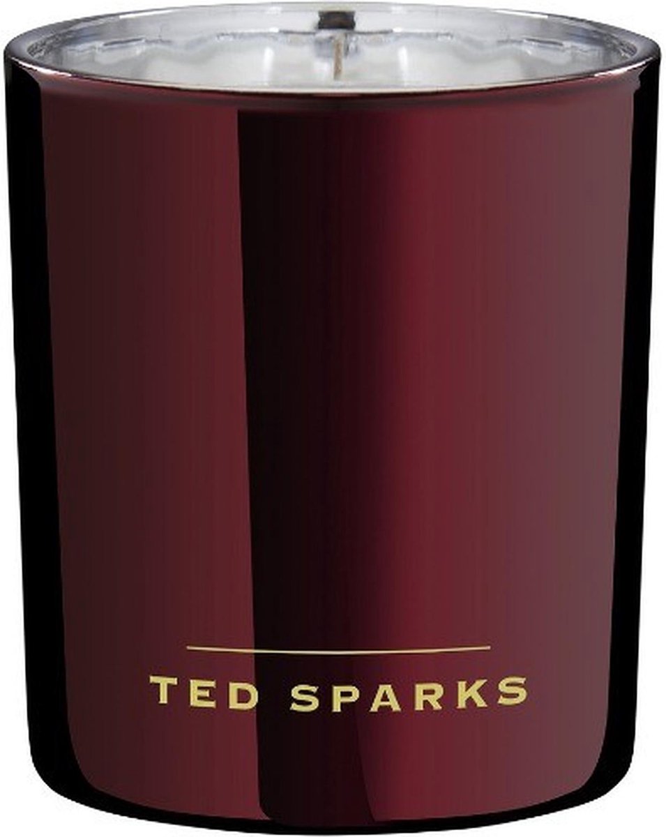 Ted Sparks - Geurkaars Demi - Birch & Patchouli - Rood