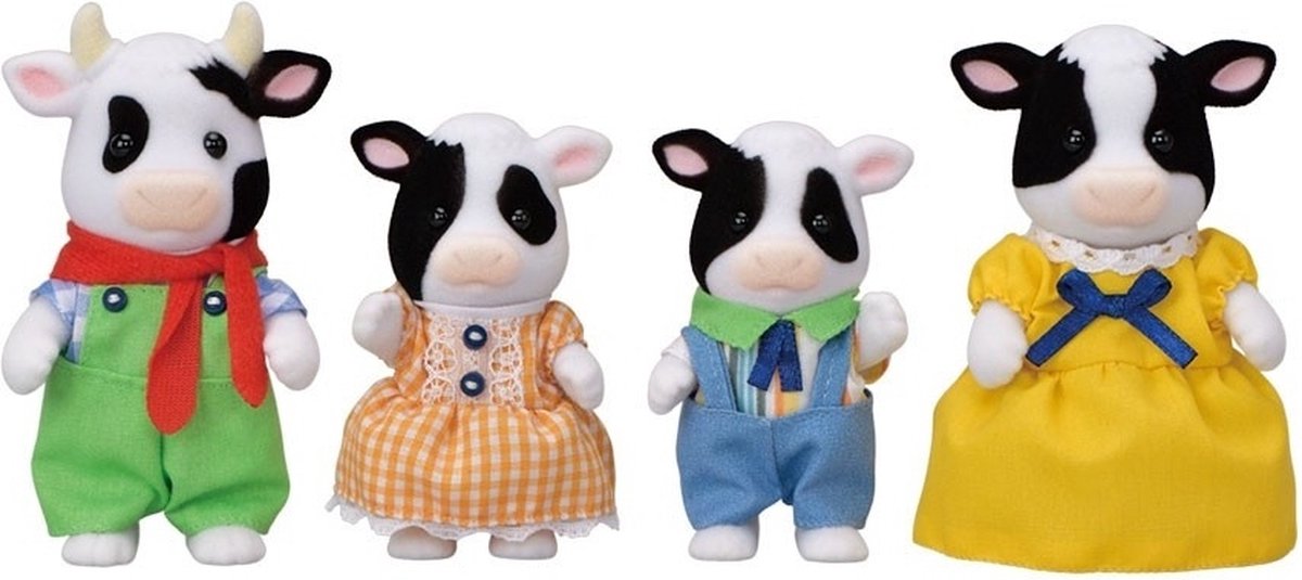 Sylvanian Families Friesian Cow Family - 5618