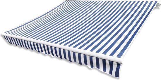 Vidaxl Luifeldoek 3x2,5 M Canvas En - Blauw