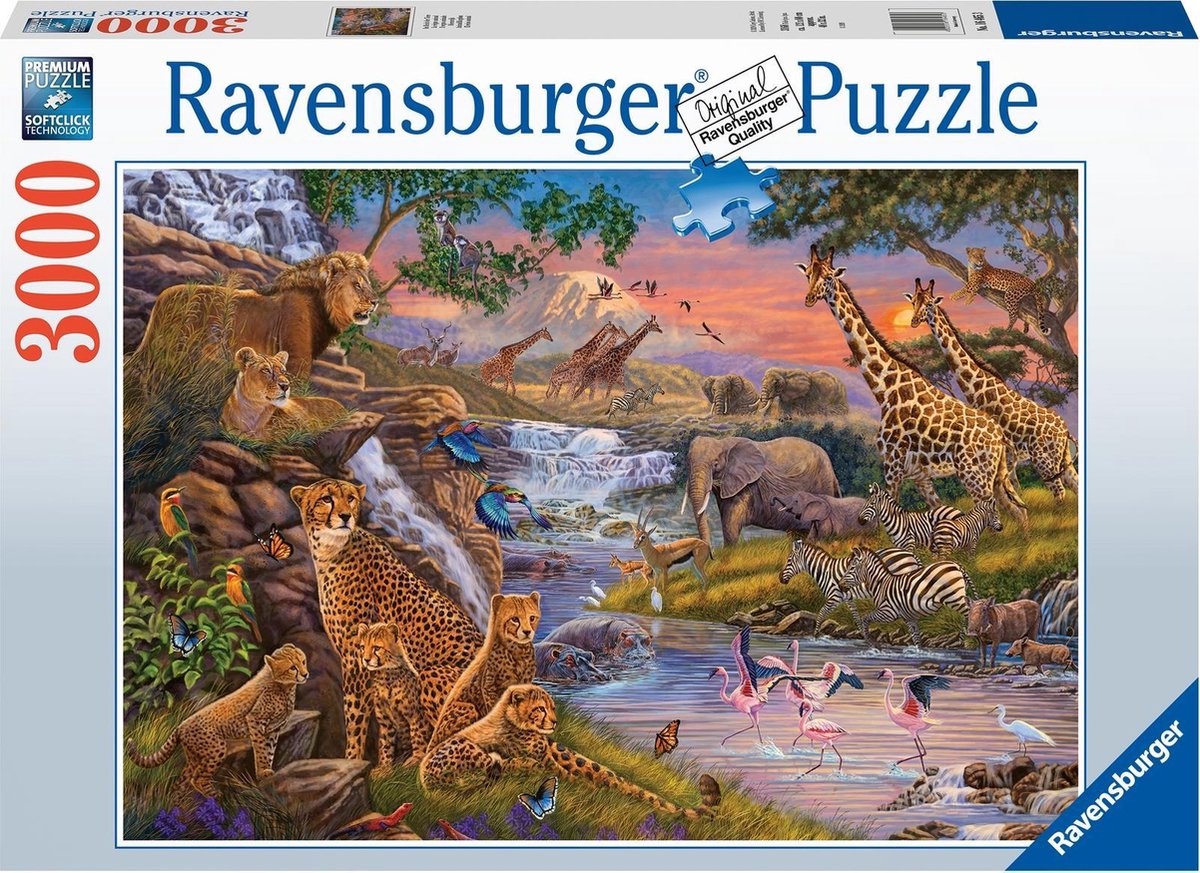 Ravensburger Puzzel Dierenrijk 3000pcs