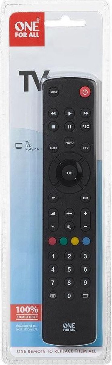 OneForAll Een Voor Allen Urc1210 Universele Afstandsbediening Voor Lcd / Plasma-tv