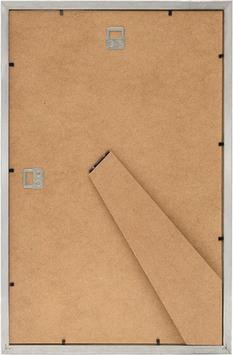 Vidaxl Fotolijsten 3 St Voor Wand Of Tafel 7x90 Cm Mdf Zilverkleurig - Silver