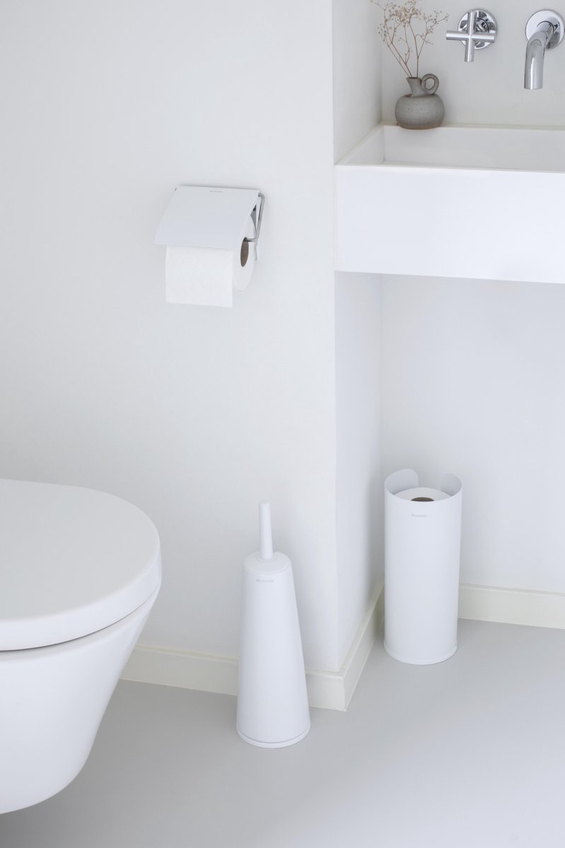 Brabantia Renew Toiletaccessoires, Set Van 3 - White