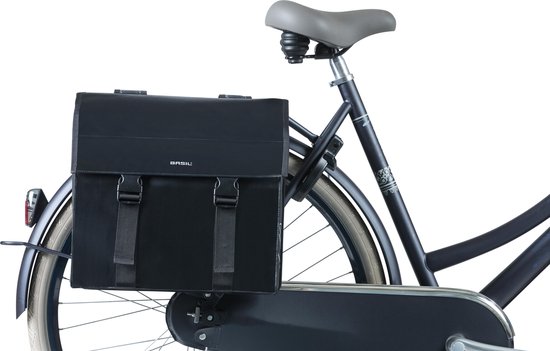 Basil Dubbele Fietstas Urban Load 48-53 Liter - 17738 - Zwart