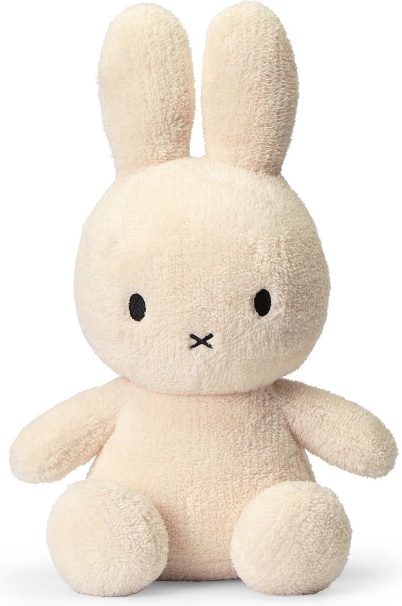 Nijntje Miffy Sitting Terry Cream - 33 Cm - 13""""