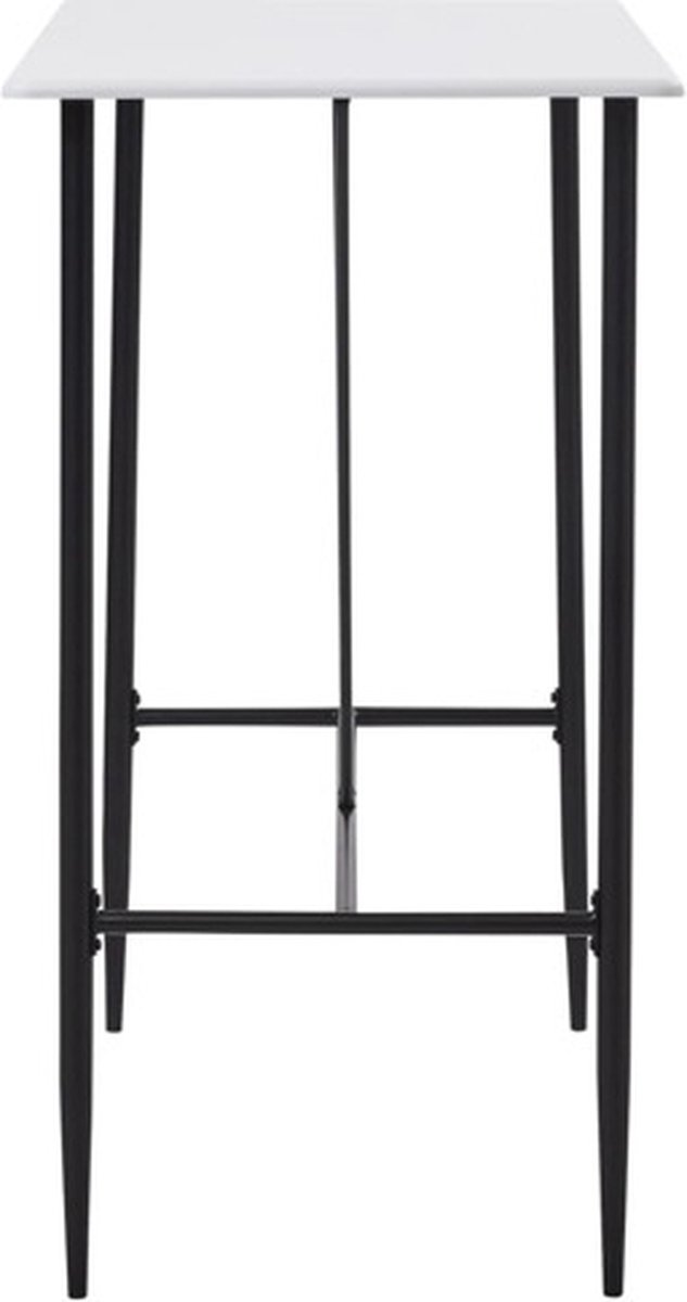 Vidaxl Bartafel 120x60x110 Cm Mdf Wit
