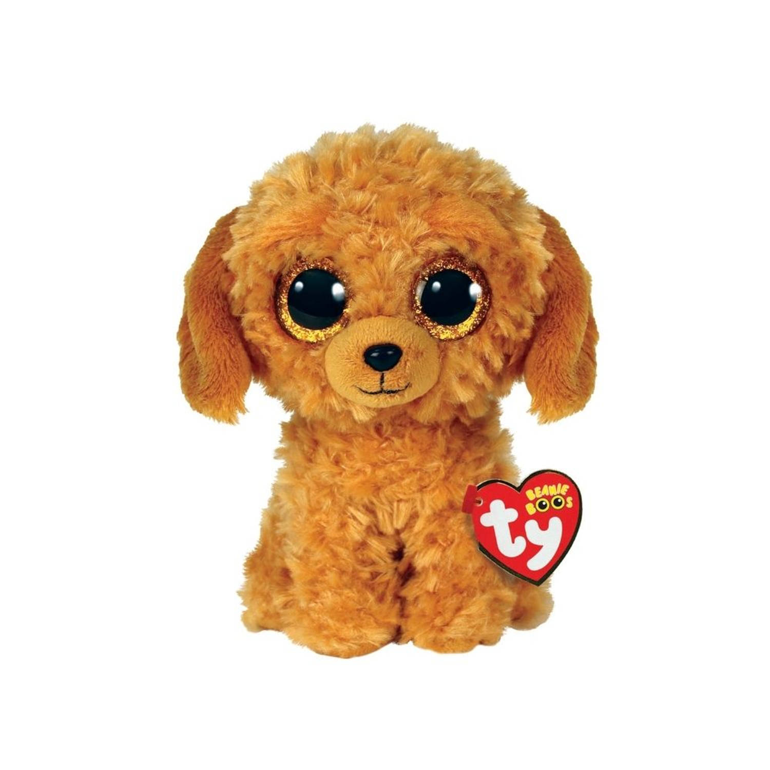 ty Beanie Boo&apos;s Golden Doodle Dog 15cm - Bruin