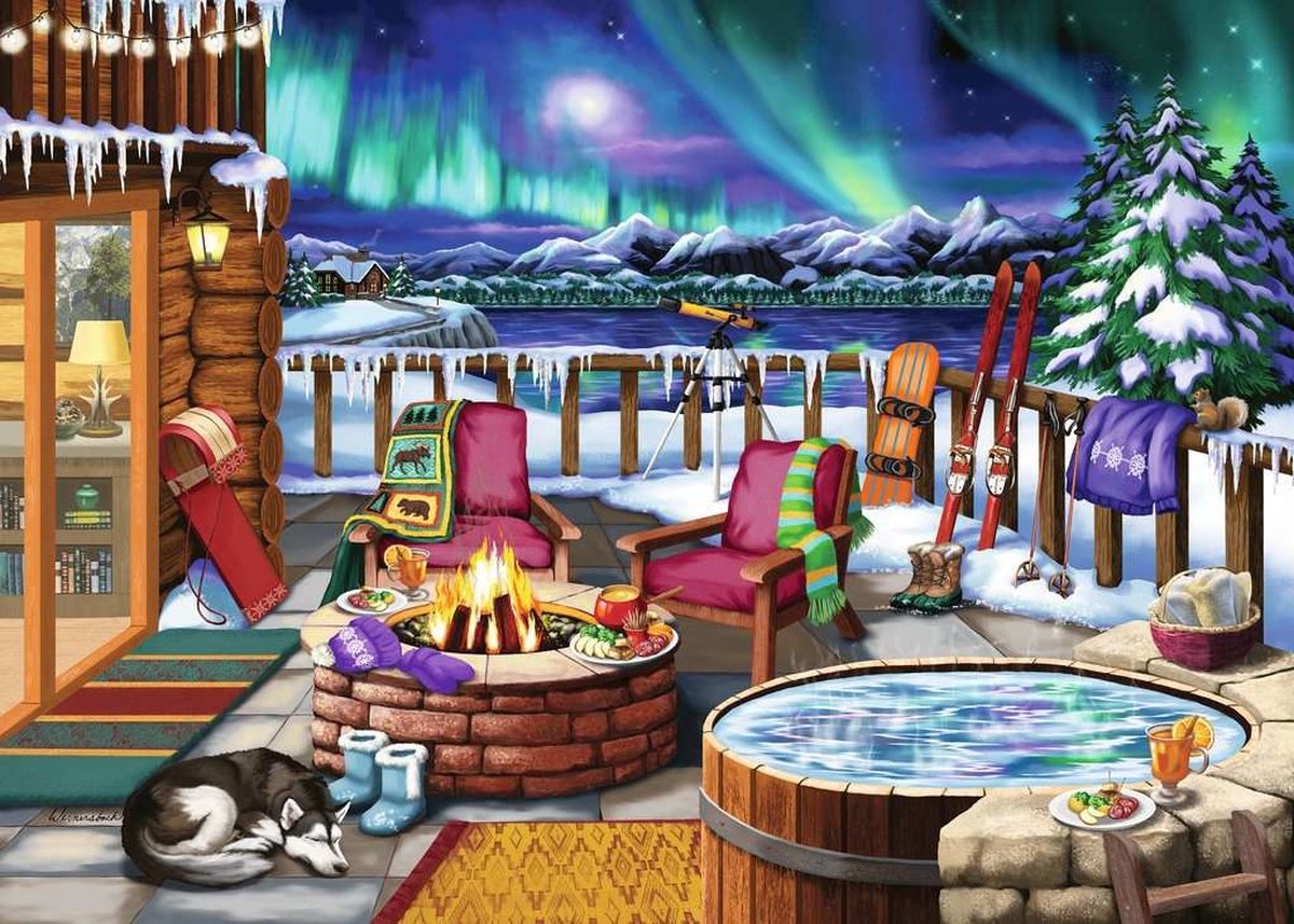 Ravensburger Puzzel Noorderlicht 500st