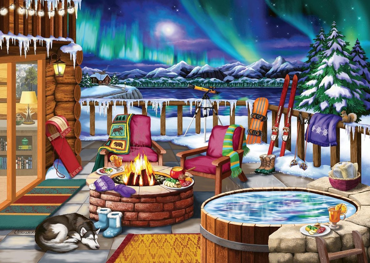 Ravensburger Puzzel Noorderlicht 500st