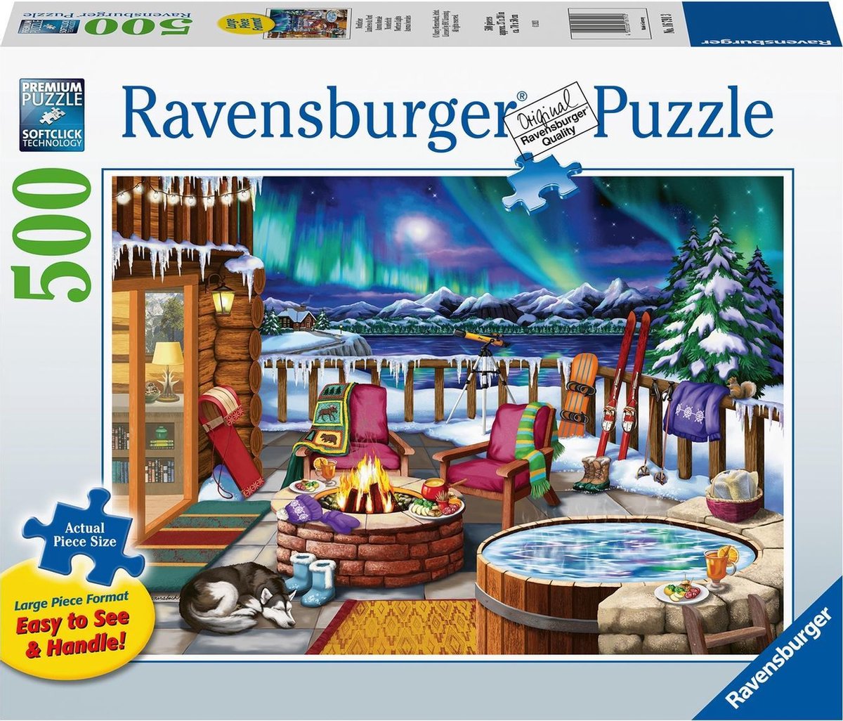 Ravensburger Puzzel Noorderlicht 500st