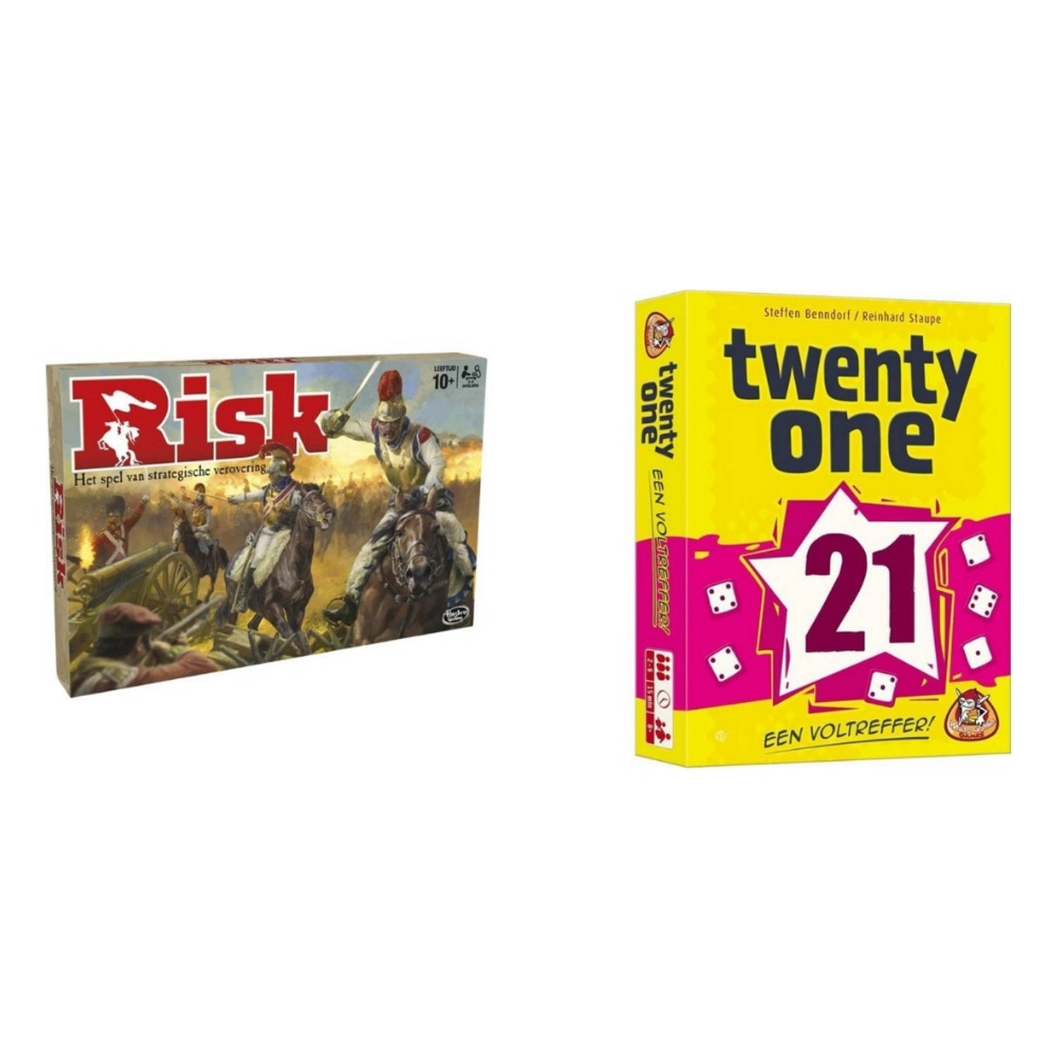 Spellenbundel - 2 Stuks - Risk & Twenty One