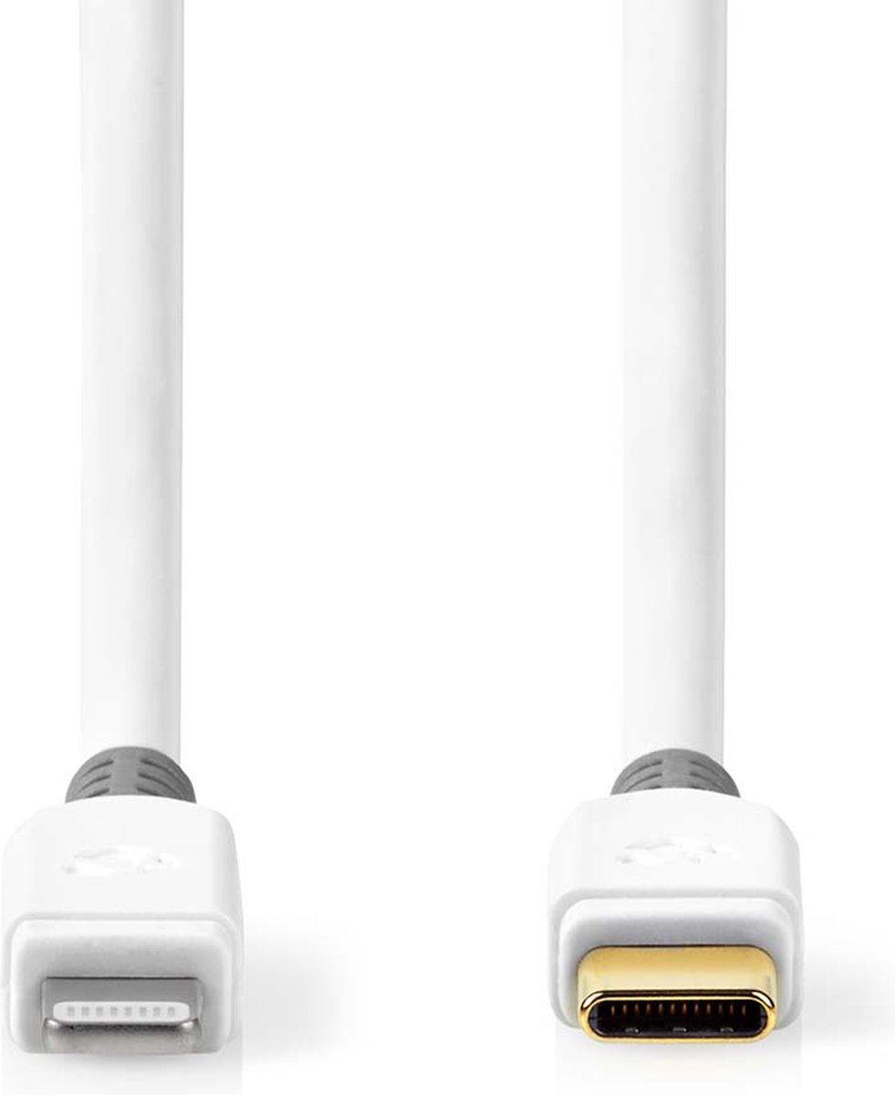 Nedis Lightning Kabel - Ccbw39650wt10