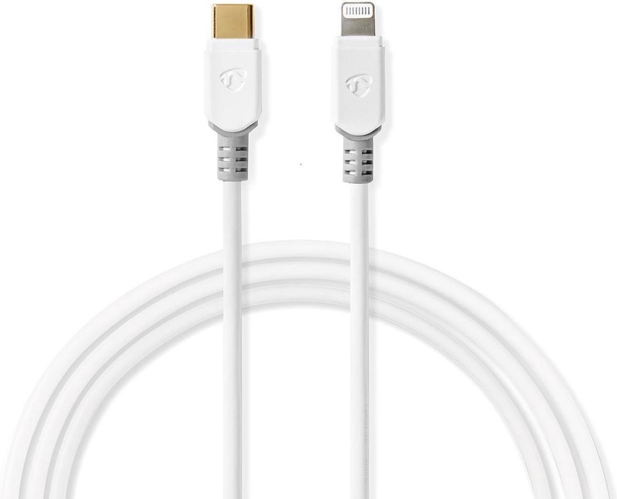 Nedis Lightning Kabel - Ccbw39650wt10