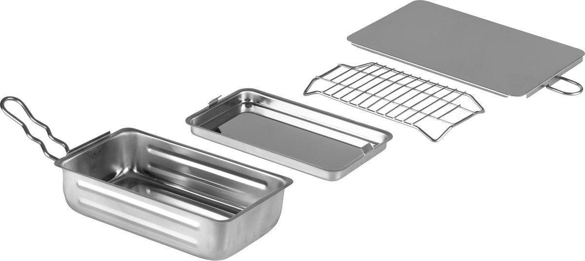 Jay Hill Rookoven - 30 X 17.5 X 7 Cm - Silver